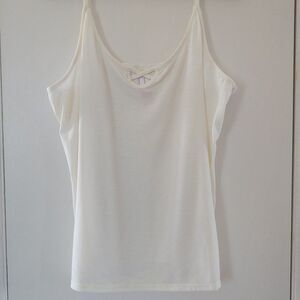 no boundaries cream crisscross soft camisole top